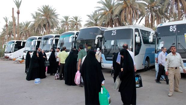  اتوبوس زائران ایرانی از این پس در مرز عراق عوض نمی شود
