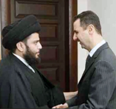 اسد نشان حکومتی سوریه را به مقتدی صدر اعطا کرد