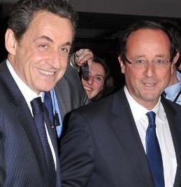 مراسمی با حضور دو رییس جمهور فرانسه برای آشتی دو رقیب