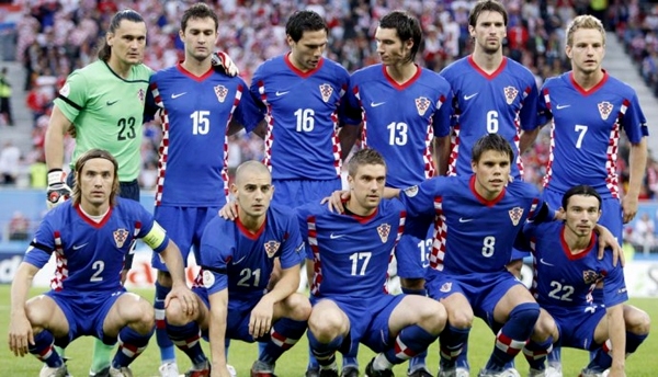 بازیکنان تیم ملی کرواسی در یورو 2012