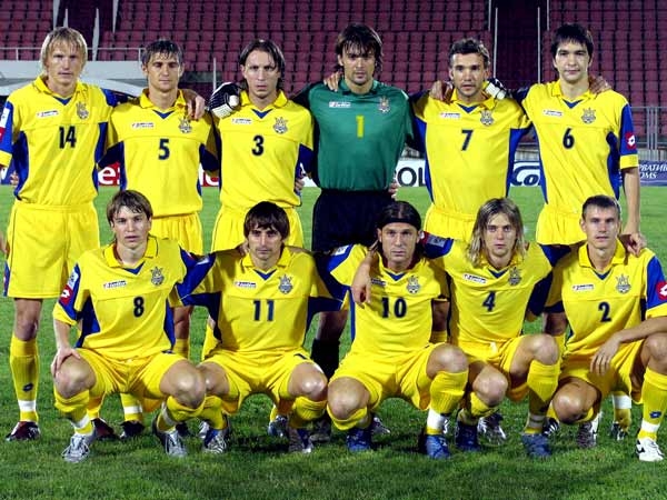 بازیکنان تیم ملی اوکراین در یورو 2012