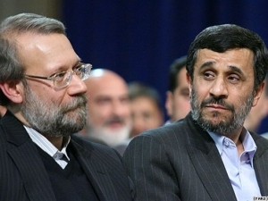 احمدینژاد و لاریجانی