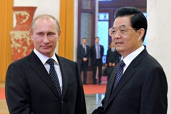 پوتین و رئیس جمهور چین