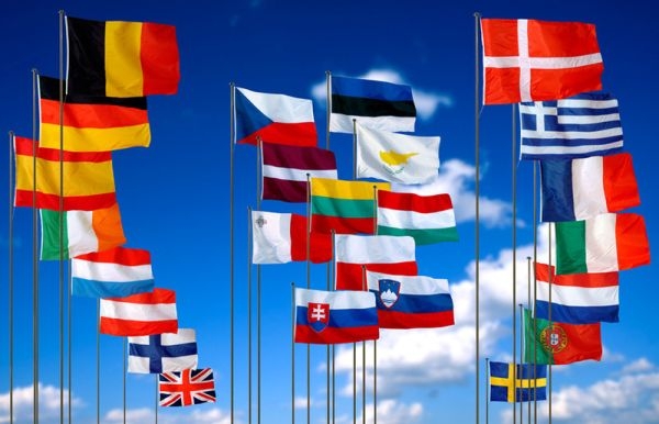 پرچم - کشورهای عضو اتحادیه اروپا