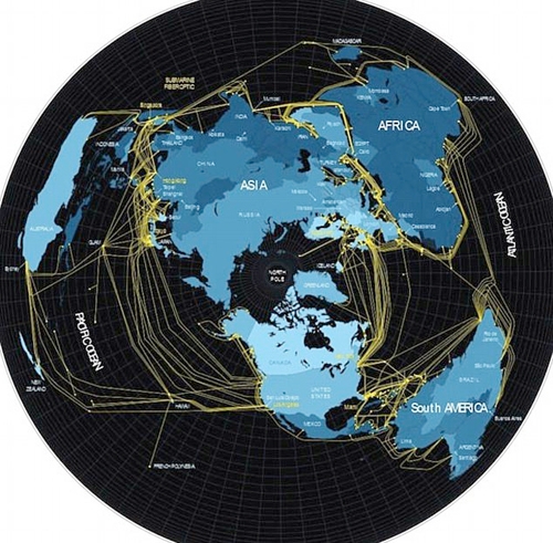 نقشه خارق‌العاده جهان آنلاین زیر آب! 