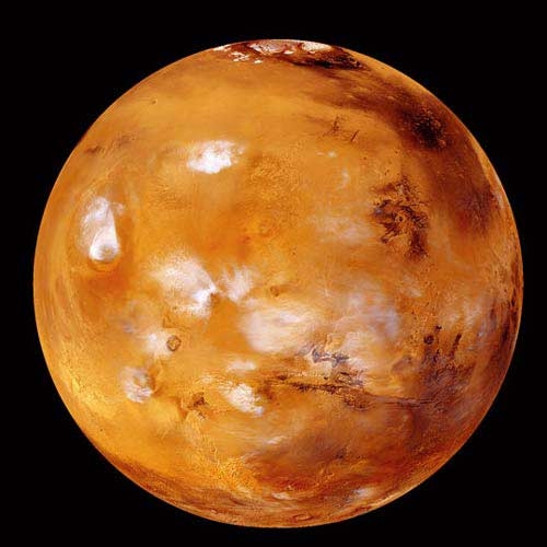 چرا مریخ قرمز رنگ است؟