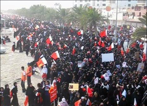  تظاهرات گسترده مردم بحرین برای بهبود شرایط سیاسی
