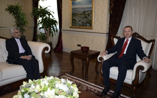 دیدار سعید جلیلی با نخست وزیر ترکیه 