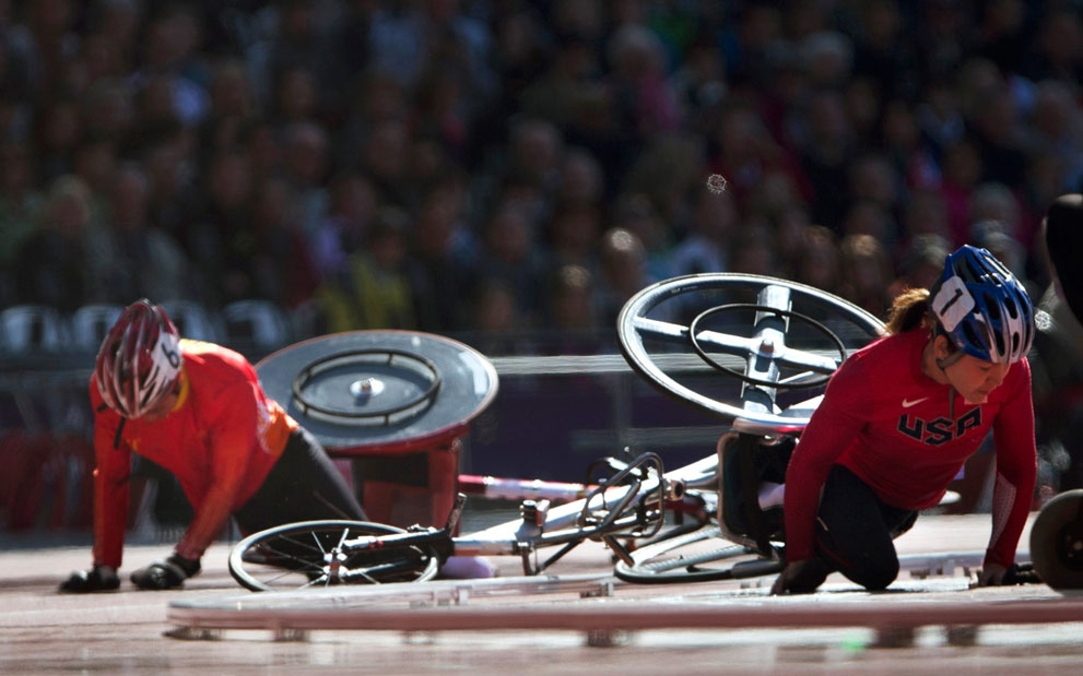 رقابت‌های پارالمپیک 2012 از دریچه دوربین؛ تصویر هاوکینگ در پارالمپیک