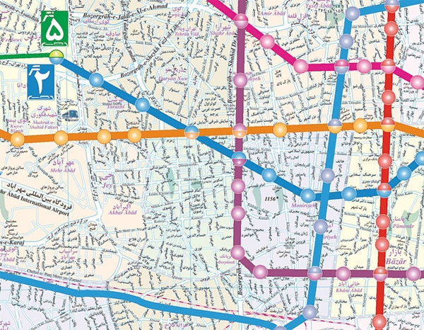 نقشه حمل و نقل 