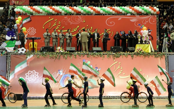 المپیاد ورزشی محلات تهران؛ تصاویر مراسم اختتامیه 