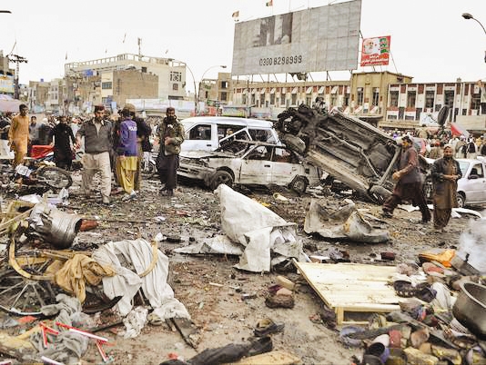 انفجار تروریستی - پاکستان