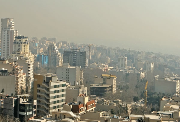 آلودگی تهران 