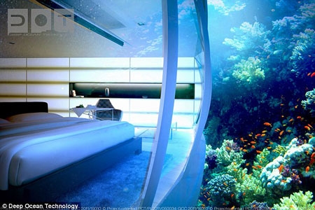 بنای بزرگترین هتل زیردریایی جهان در دبی