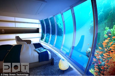 بنای بزرگترین هتل زیردریایی جهان در دبی