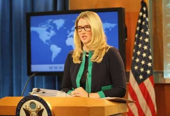 ماری هارف سخنگوی وزارت خارجه آمریکا