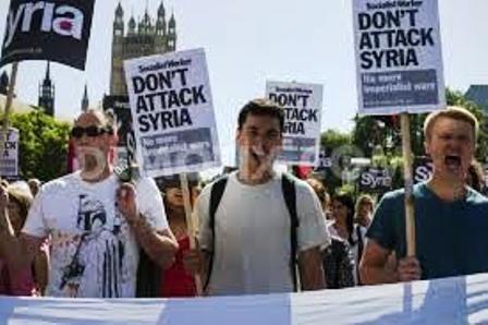 مخالفت اکثریت مردم جهان با تهاجم نظامی به سوریه