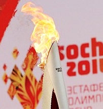 Sochi  Olympic flame 