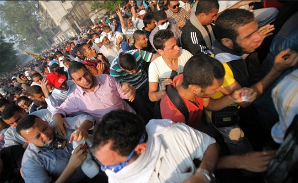 درگیری خونین حامیان مرسی با پلیس مصر