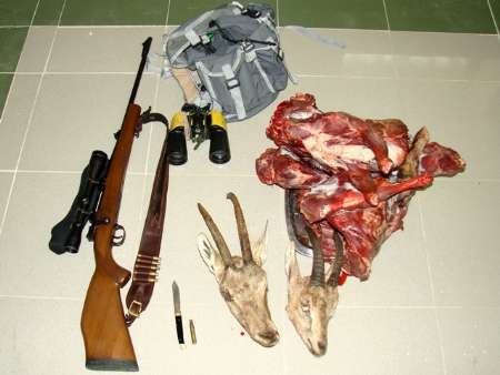 دستگیری شکارچیان در منطقه شکار ممنوع دشتستان
