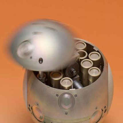 توپ فضایی که نمونه‌های مریخی را به زمین می‌آورد