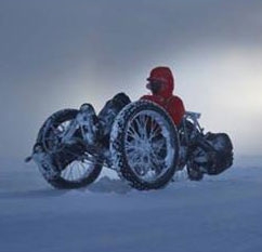 اولین دوچرخه‌سواری تا قطب جنوب محقق شد 