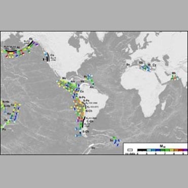 تهیه نقشه جهانی نقاط مستعد زلزله‌های بسیار بزرگ 