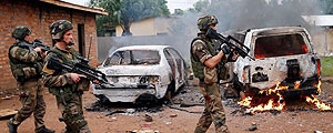 آغاز تلفات فرانسه در آفریقای مرکزی