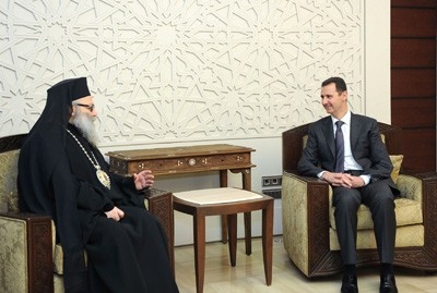بشار اسد از نقش کلیسای ارتدکس در تحکیم وحدت ملی قدردانی کرد