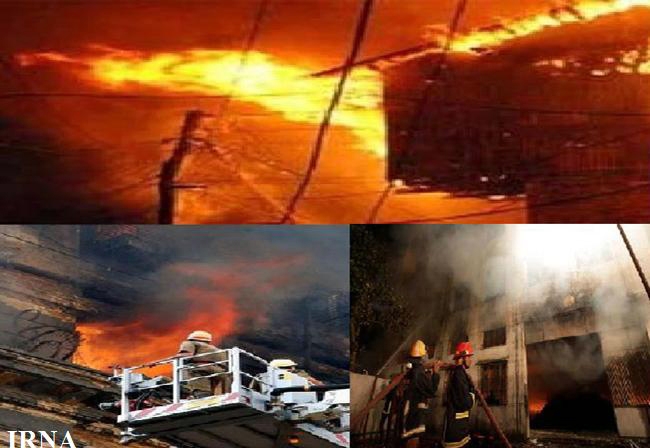  19نفر بر اثر آتش سوزی در کلکته کشته شدند