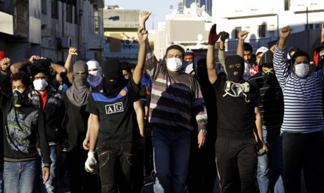 ادامه تظاهرات مخالفان دولت بحرین در منامه