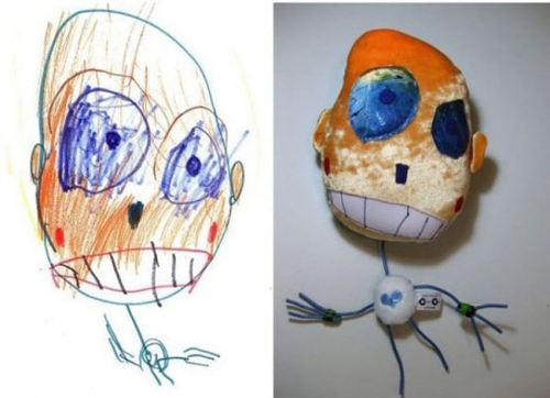 نقاشی کودک از تخیل تا واقعیت