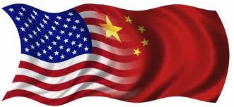 china-usa flags