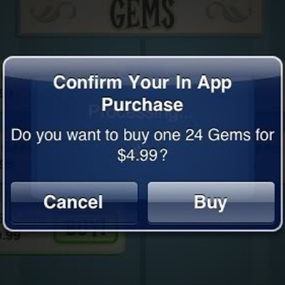 in app purchase