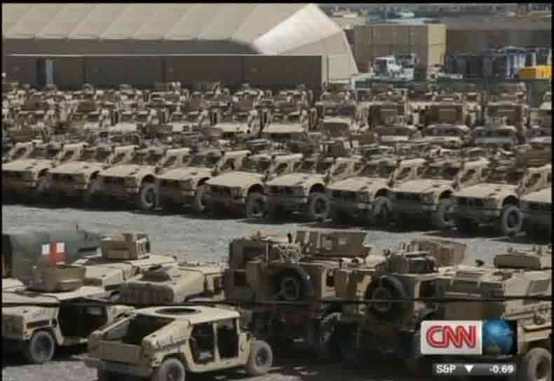 تجهیزات نظامی آمریکا در افغانستان