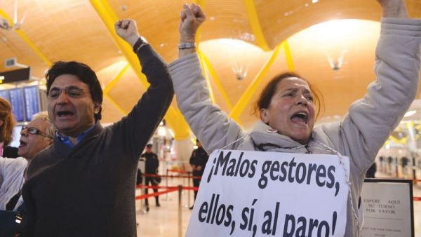 تظاهرات سراسری در اسپانیا برای درخواست انتخابات زودهنگام عمومی