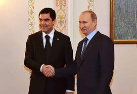 Gurbanguly Berdimuhamedov and putin
