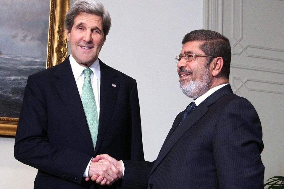 kerry and Morsi