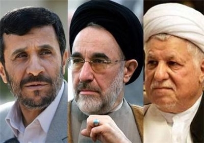 هاشمی، خاتمی و احمدی‌نژاد