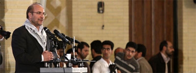 محمد باقر قالیباف در دانشگاه بوعلی همدان