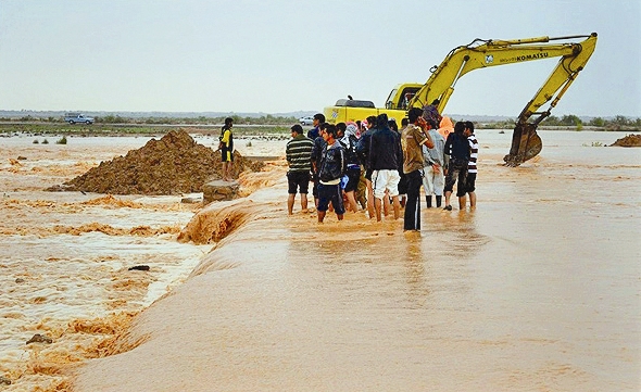 خسارت سنگین  بارش سیل‌آسا   برای کشاورزی خوزستان