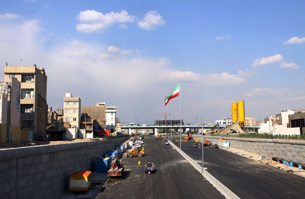 تصاویرهمشهری آنلاین؛ شمارش معکوس برای افتتاح بزرگراه امام علی