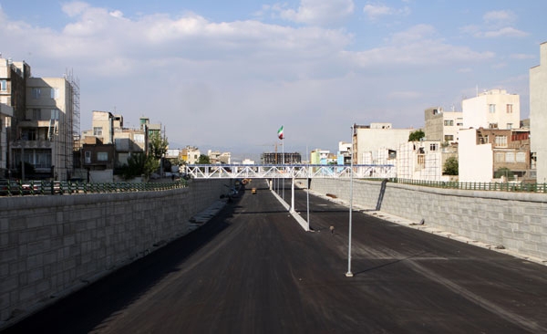 تصاویرهمشهری آنلاین؛ شمارش معکوس برای افتتاح بزرگراه امام علی