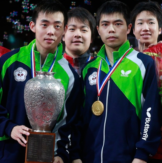 تیم تنیس روی میز چین