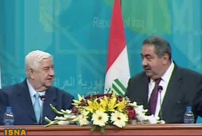 وزیران خارجه سوریه و عراق