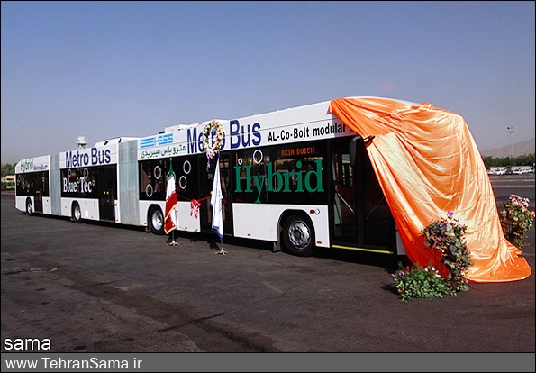 اتوبوس‌های هیبربدی وارد تهران شدند؛ سفر درون شهری با متروباس