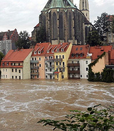 باران و سیل در آلمان