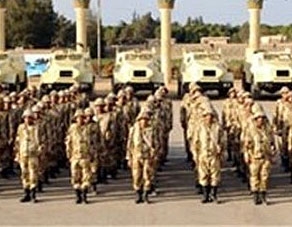ارتش مصر صحرای سینا