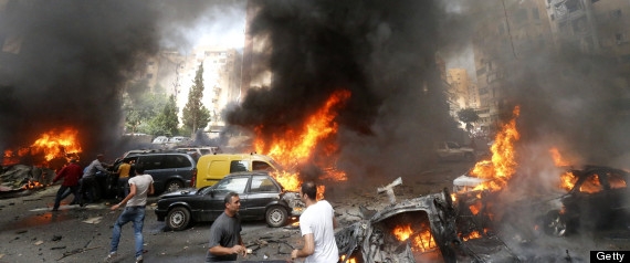 انفجار مهیب در حومه بیروت با 38 زخمی 