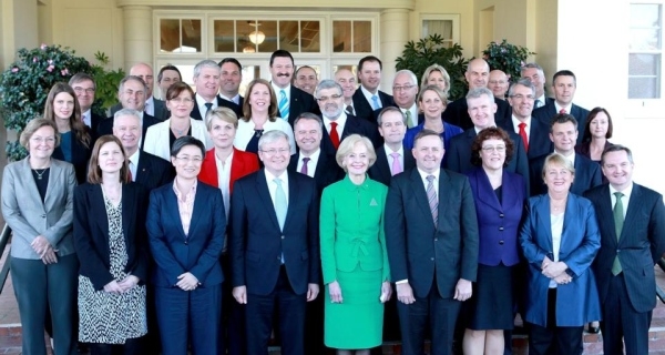 کابینه نخست‌وزیر جدید استرالیا 